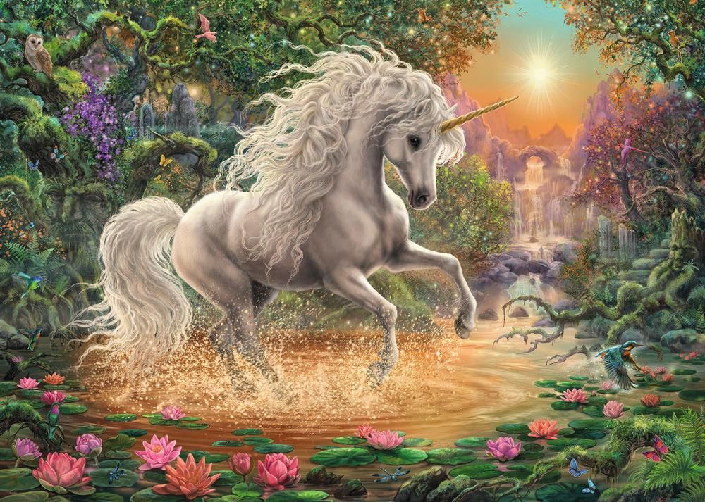 Puzzle Licorne Mythique 