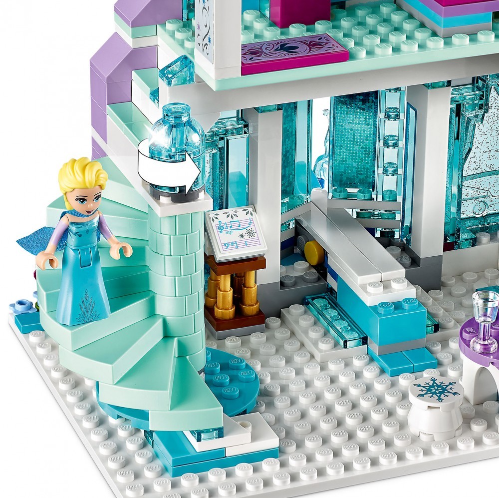 palais reine des neiges lego