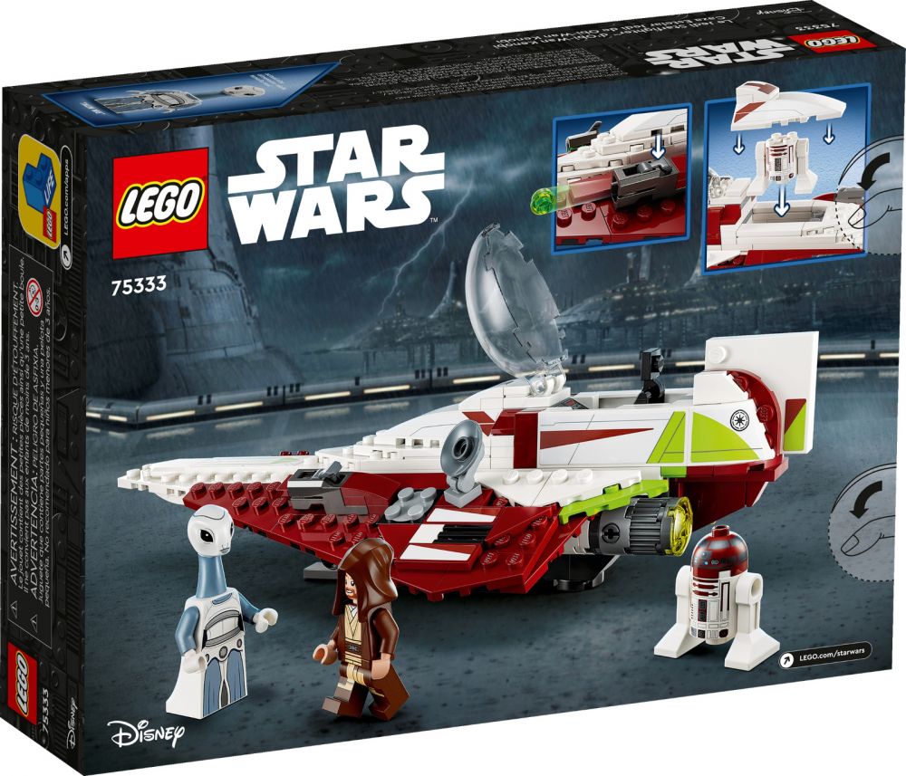 LEGO 75360 Star Wars Le Chasseur Jedi de Yoda - LEGO
