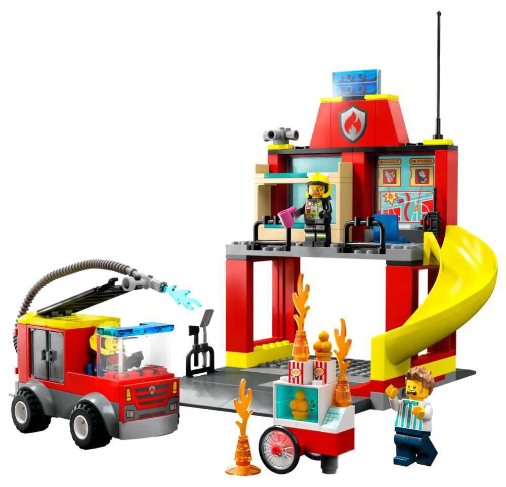 Lego®city 60346 - la grange et les animaux de la ferme, jeux de  constructions & maquettes