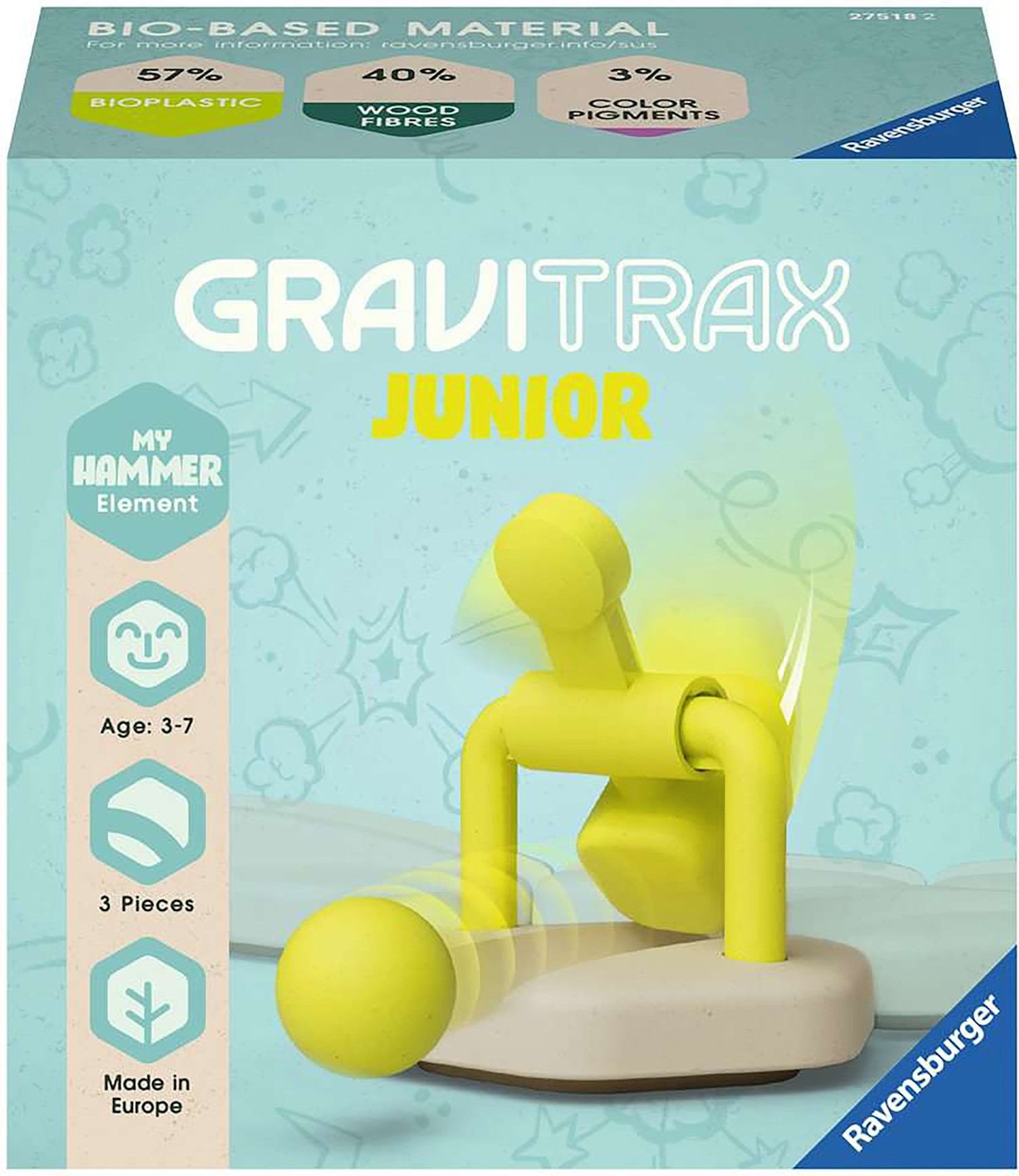 Ravensburger Circuit de billes GraviTrax Junior Extension Ocean