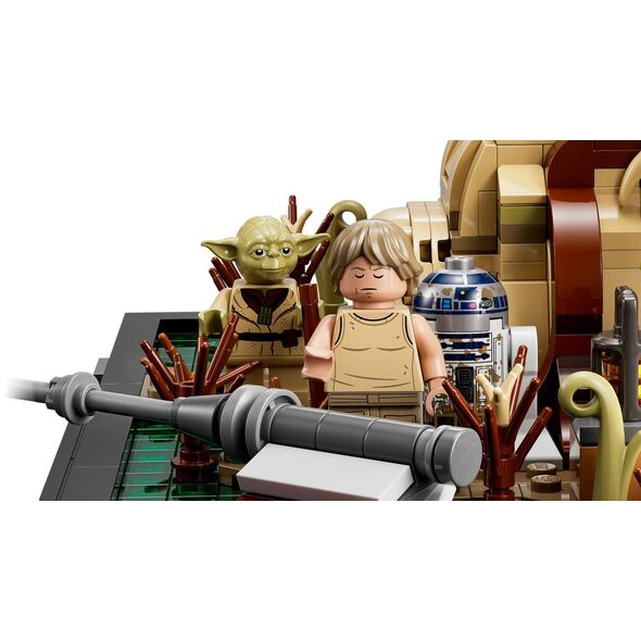 LEGO 75358 Star Wars Le Temple Jedi de Tenoo, avec Maître Yoda