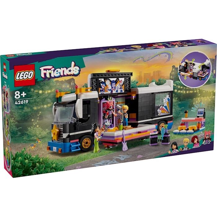 Lego Friends - Le tourbus de la star de la pop (42619)